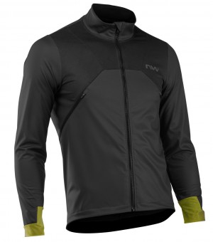 Northwave Extreme 2 Fahrrad Winterjacke schwarz/gelb 2024 