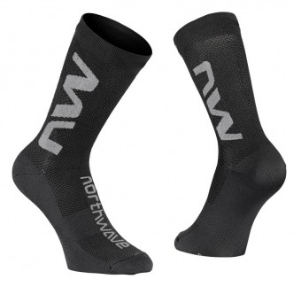 Northwave Extreme Air Fahrrad Socken schwarz/grau 2026 L (44-47)