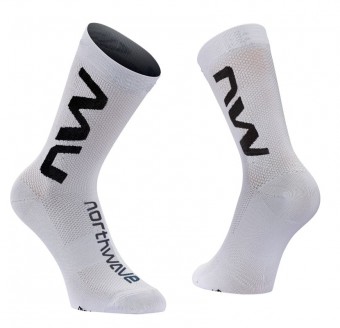 Northwave Extreme Air Fahrrad Socken weiß/schwarz 2026 