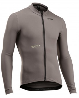 Northwave Extreme Thermal Fahrrad Trikot lang sandfarben 2026 