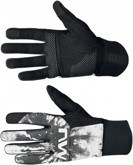 Northwave Fast Gel Refelex Winter Fahrrad Handschuhe schwarz/reflective 2024 L (9)