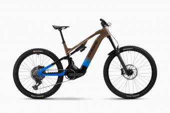 Haibike Hybe CF 9 29 / 27.5'' Carbon Pedelec E-Bike MTB Fahrrad bronzefarben/blau 2025 