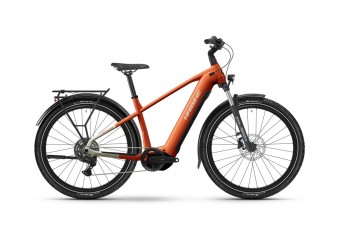Haibike Trekking 4 High 27.5'' E-Bike Trekking Pedelec orange 2025 