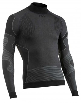 Northwave High Neck Revolution Winter Fahrrad Unterhemd lang schwarz 2027 