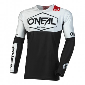 O'Neal Mayhem Hexx Youth Kinder FR Jersey Trikot lang schwarz/weiß 2023 Oneal 