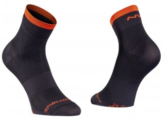 Northwave Origin Fahrrad Socken schwarz/orange 2021 