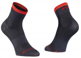 Northwave Origin Fahrrad Socken schwarz/rot 2023 