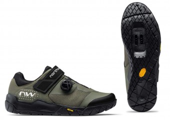 Northwave Overland Plus MTB / Trekking Fahrrad Schuhe grün/schwarz 2026 