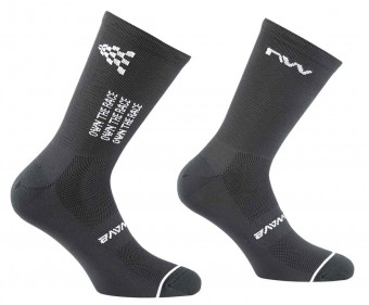 Northwave Own The Race Fahrrad Socken schwarz 2025 
