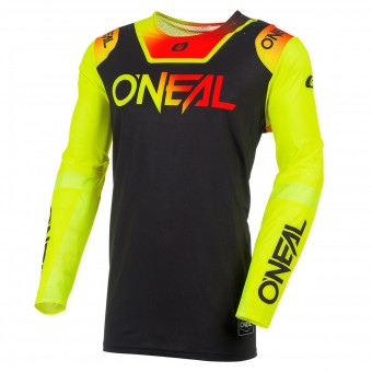 O'Neal Prodigy Five Six Motocross Jersey langarm schwarz/gelb 2027 