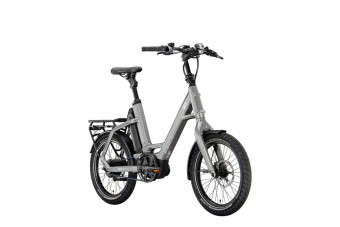 QIO Eins P-E Enviolo 20'' Pedelec E-Bike Compact Fahrrad grau 2025 