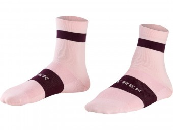 Trek Race Quarter Fahrrad Socken rosa 2025 