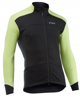 Northwave Reload Fahrrad Regen/Winterjacke schwarz/grün 2027 