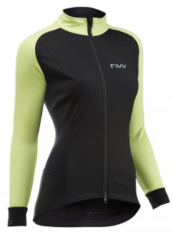 Northwave Reload Damen Fahrrad Regen/Winterjacke schwarz/grün 2027 