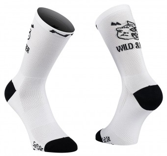 Northwave Ride & Beer Fahrrad Socken weiß/schwarz 2021 M (40-43)