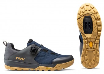 Northwave Rockit Plus MTB / Dirt Fahrrad Schuhe blau/grau 2024 
