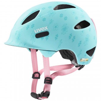 Uvex Oyo Style Flower Kinder Fahrrad Helm cyan grün 2026 45-50cm