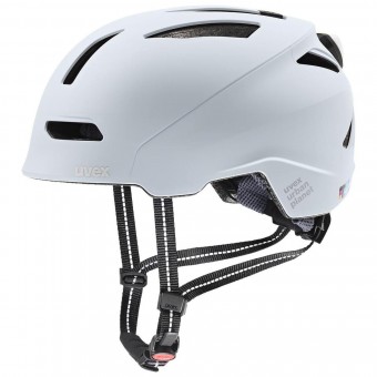 Uvex Urban Planet LED City Fahrrad Helm matt cloud weiß 2026 