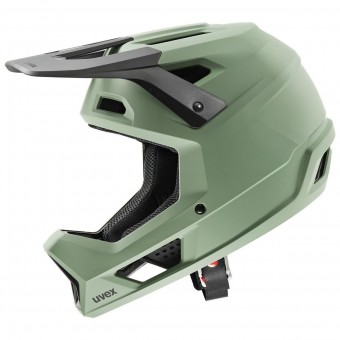 Uvex Ravage DH Fahrrad Helm matt grün 2026 