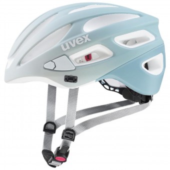 Uvex True CC Damen Fahrrad Helm matt grau/grün 2026 