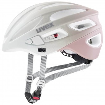 Uvex True CC Damen Fahrrad Helm matt grau/rosa 2026 