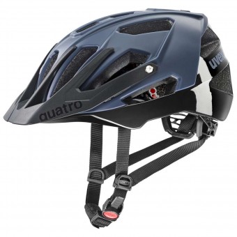 uvex Quatro cc All Mountain Enduro MTB Fahrrad Helm matt blau 2026 