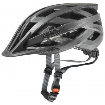 Uvex I-Vo CC Fahrrad Helm matt schwarz/grau 2025 