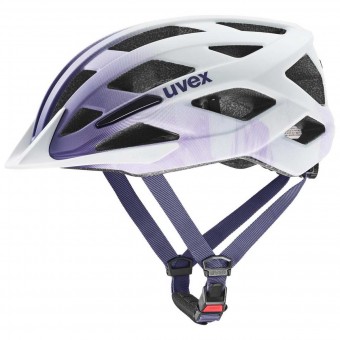 uvex Air Wing 2 cc Fahrrad Helm matt weiß/lila 2026 