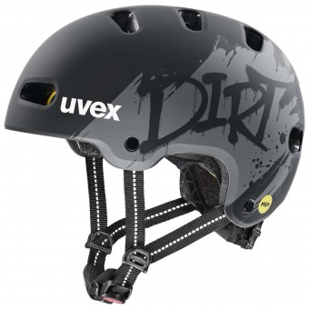 uvex Kid 4 Style MIPS Kinder Fahrrad Helm matt schwarz 2026 