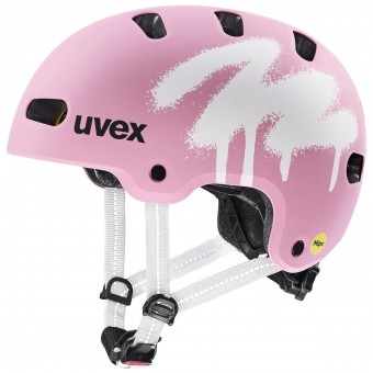 uvex Kid 4 Style MIPS Kinder Fahrrad Helm matt rosa 2026 