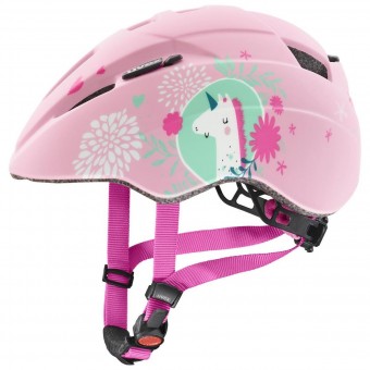 Uvex Kid 2 Unicorn Kinder Fahrrad Helm Gr. 46-52cm matt rosa 2026 