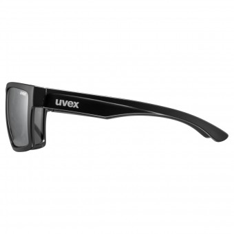 uvex Lgl 29 Mat Freizeit Brille matt schwarz/mirror silberfarben 2026 