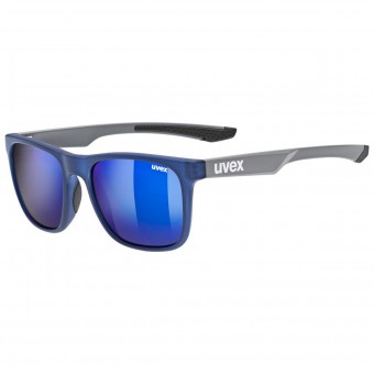 uvex Lgl 42 Mat Freizeit Brille matt blau grau/mirror blau 2026 