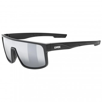 Uvex LGL 51 Sport / Freizeit Brille matt schwarz/mirror silberfarben 