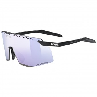 Uvex Pace Stage CV Fahrrad / Sport Brille schwarz/mirror pink 