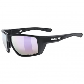 Uvex Mtn Venture CV Outdoor / Bergsport Brille matt schwarz/mirror pink 