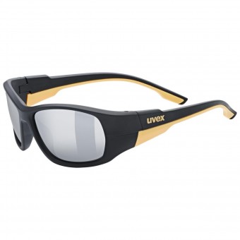 Uvex Sportstyle 514 Kinder Sport / Freizeit Brille schwarz/mirror silberfarben 