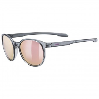 uvex Lgl 54 Freizeit Brille matt smoke grau/mirror rosa 2026 