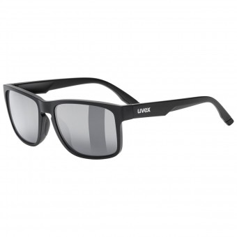 uvex Poise P Fahrrad / Sport Brille matt schwarz/smoke grau 2026 