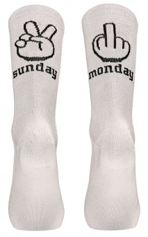 Northwave Sunday Monday Fahrrad Socken weiß 2026 M (40-43)