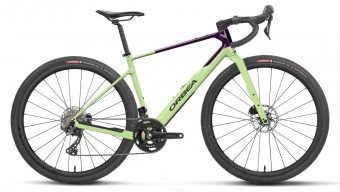 Orbea Terra M35TEAM Carbon Gravel Fahrrad acid gum/fantasy purple carbon view 2027 