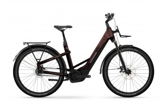 Winora Yakun R5 Low 27.5'' E-Bike Trekking Pedelec rot violet 2026 