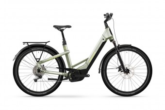 Winora Yakun X10 800 Low 27.5'' E-Bike Trekking Pedelec ivory grün 2026 