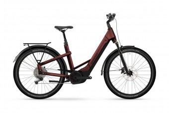 Winora Yakun X10 800 Low 27.5'' E-Bike Trekking Pedelec warm rot 2026 