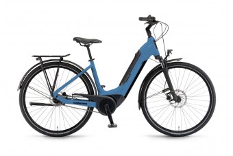 Winora Tria N8 E Low Pedelec E-Bike Trekking Fahrrad matt blau 2026 