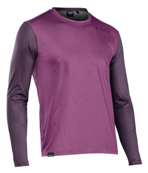 Northwave Xtrail 2 Fahrrad Trikot lang lila 2023 