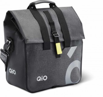 Qio Pina Klickfix Fahrrad Front Gepäckträgertasche schwarz 