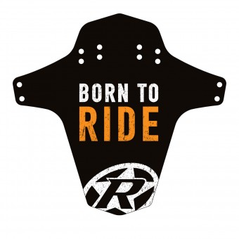 Reverse Mudguard Schutzblech Born to Ride, fox orange 