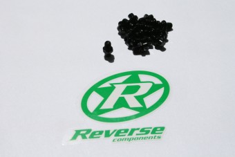 Reverse Escape Pedal Pin Set Alu schwarz 