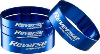 Reverse Gabelschaft Spacer Set Ultra- Light Alu 1 1/8 dunkel blau 